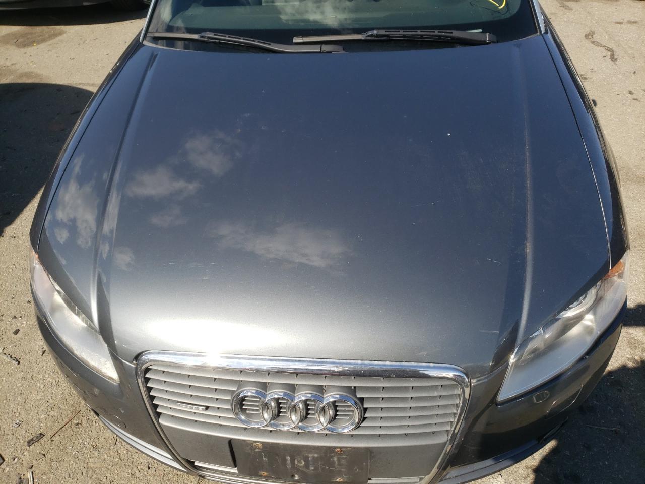Photo 9 from auction – 2008 AUDI A4 2.0T CA with VIN WAUDF48H88K009964