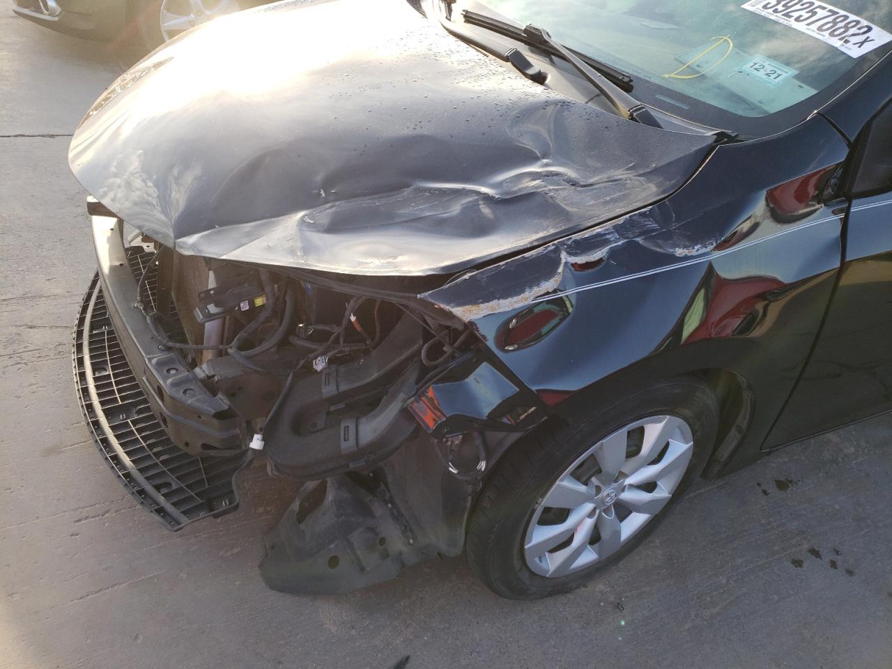 Photo 9 from auction – 2016 TOYOTA COROLLA L with VIN 5YFBURHE9GP487278