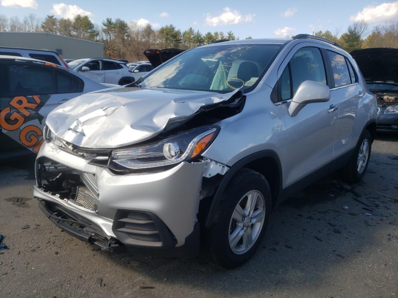 Photo 2 from auction – 2019 CHEVROLET TRAX 1LT with VIN KL7CJPSB5KB926920