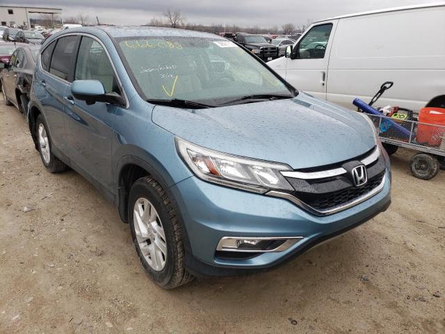 HONDA CR-V EX 2015 with VIN 2HKRM4H55FH666088 - Photo from auction