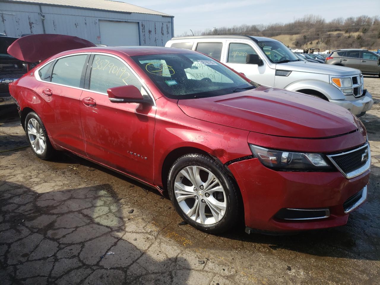 CHEVROLET IMPALA LT 2015 with VIN 2G1115SL2F9233486 - Photo from auction