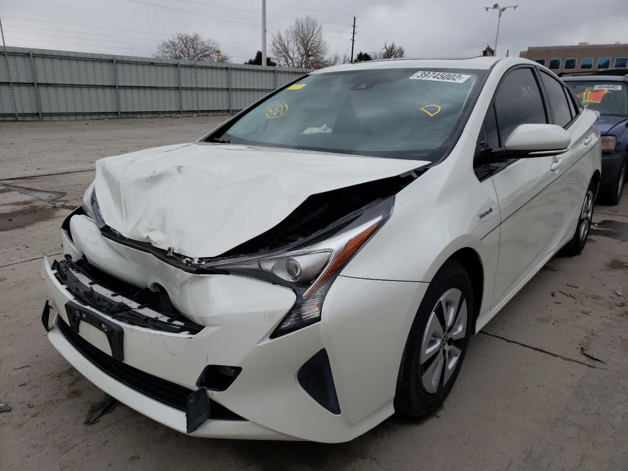 Photo 2 from auction – 2016 TOYOTA PRIUS with VIN JTDKARFU4G3513927