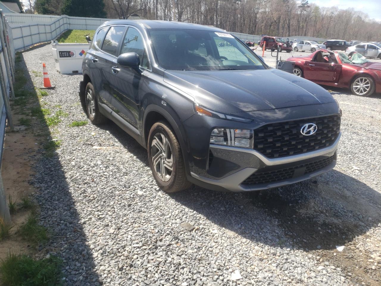HYUNDAI SANTA FE S 2021 with VIN 5NMS14AJ7MH340322 - Photo from auction