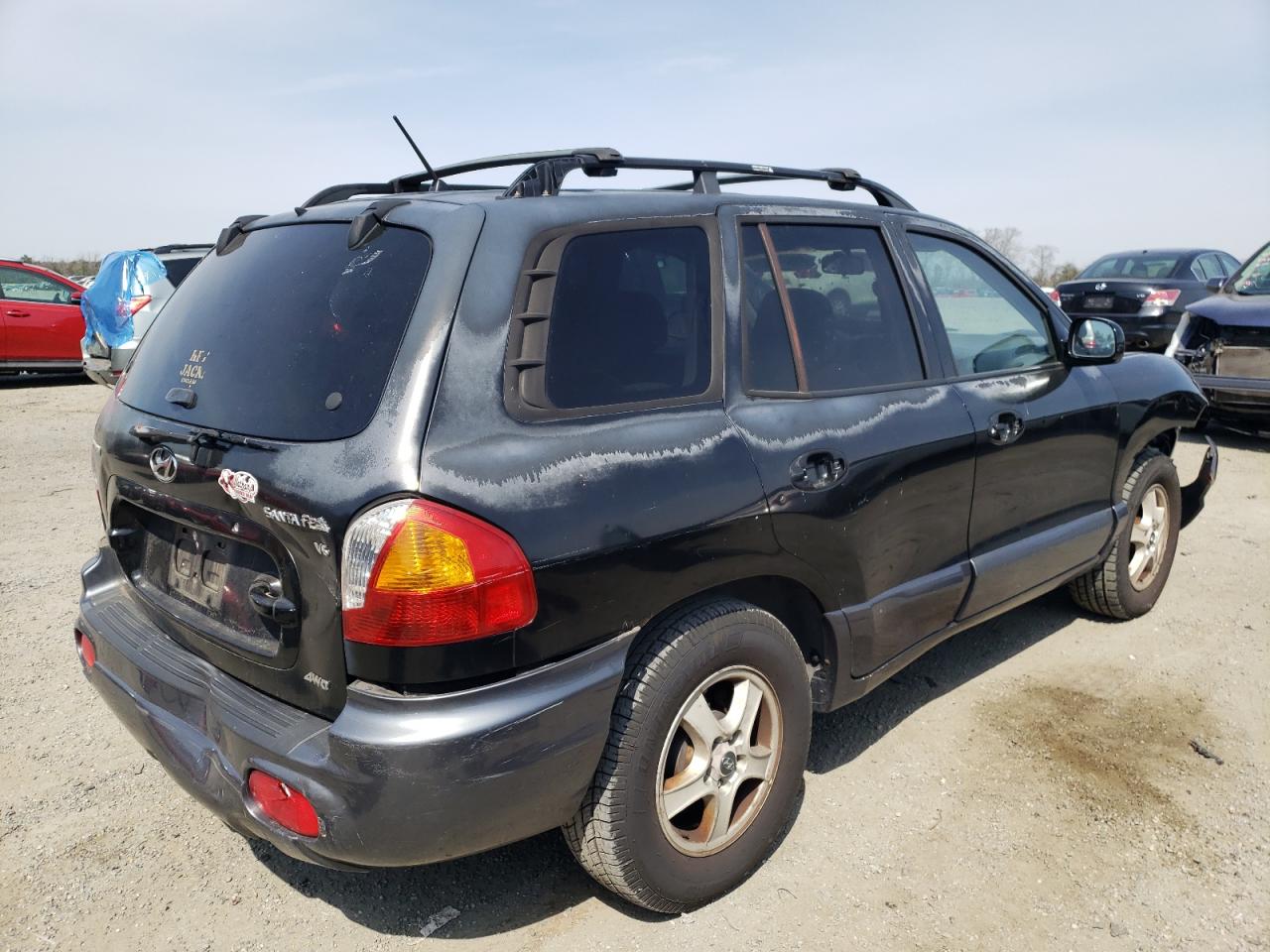 Photo 4 from auction – 2004 HYUNDAI SANTA FE with VIN KM8SC73D34U817562
