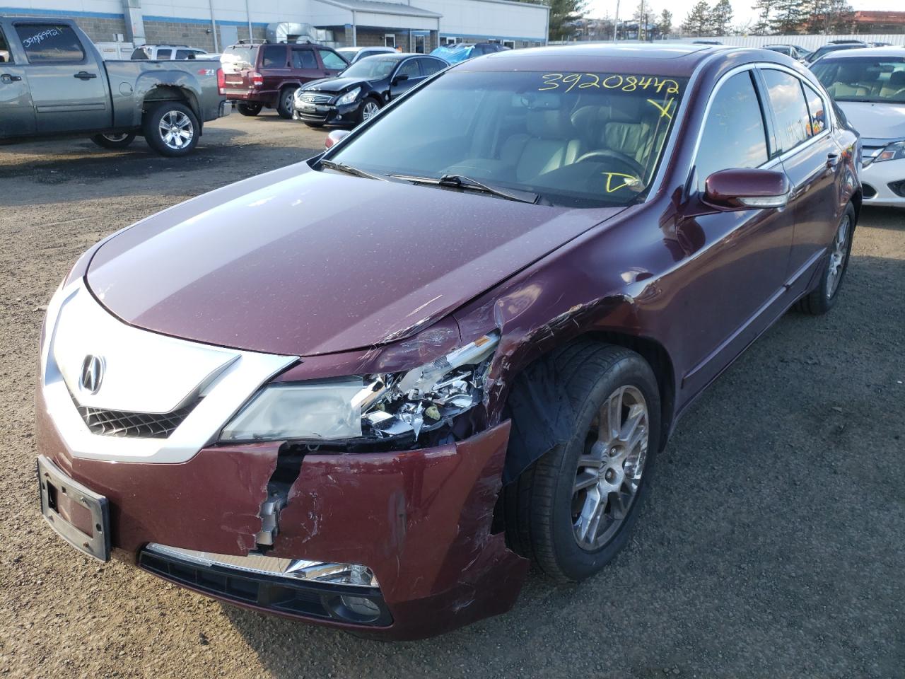 Photo 2 from auction – 2011 ACURA TL with VIN 19UUA8F2XBA004190