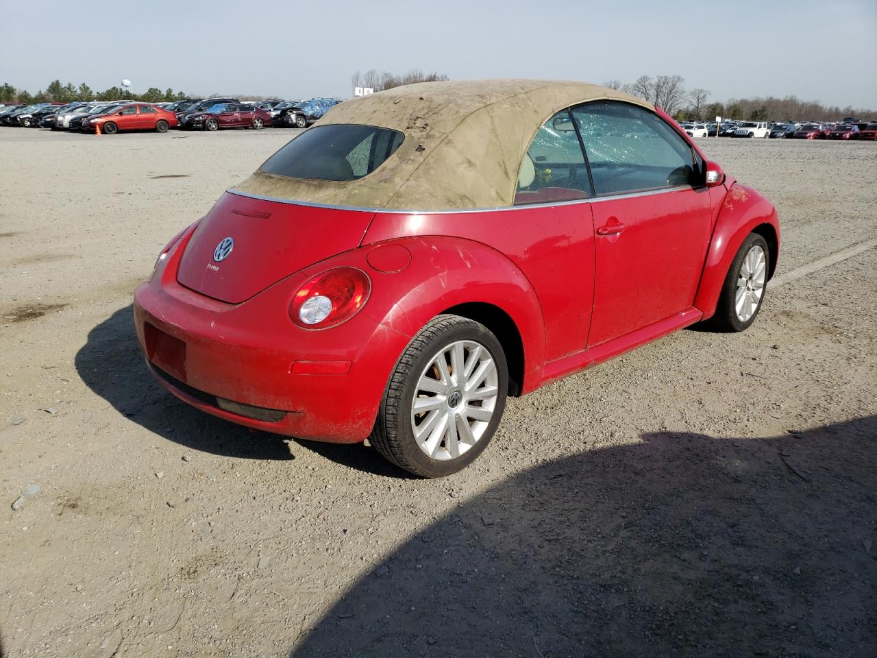 Photo 4 from auction – 2008 VOLKSWAGEN NEW BEETLE with VIN 3VWRF31Y68M404261