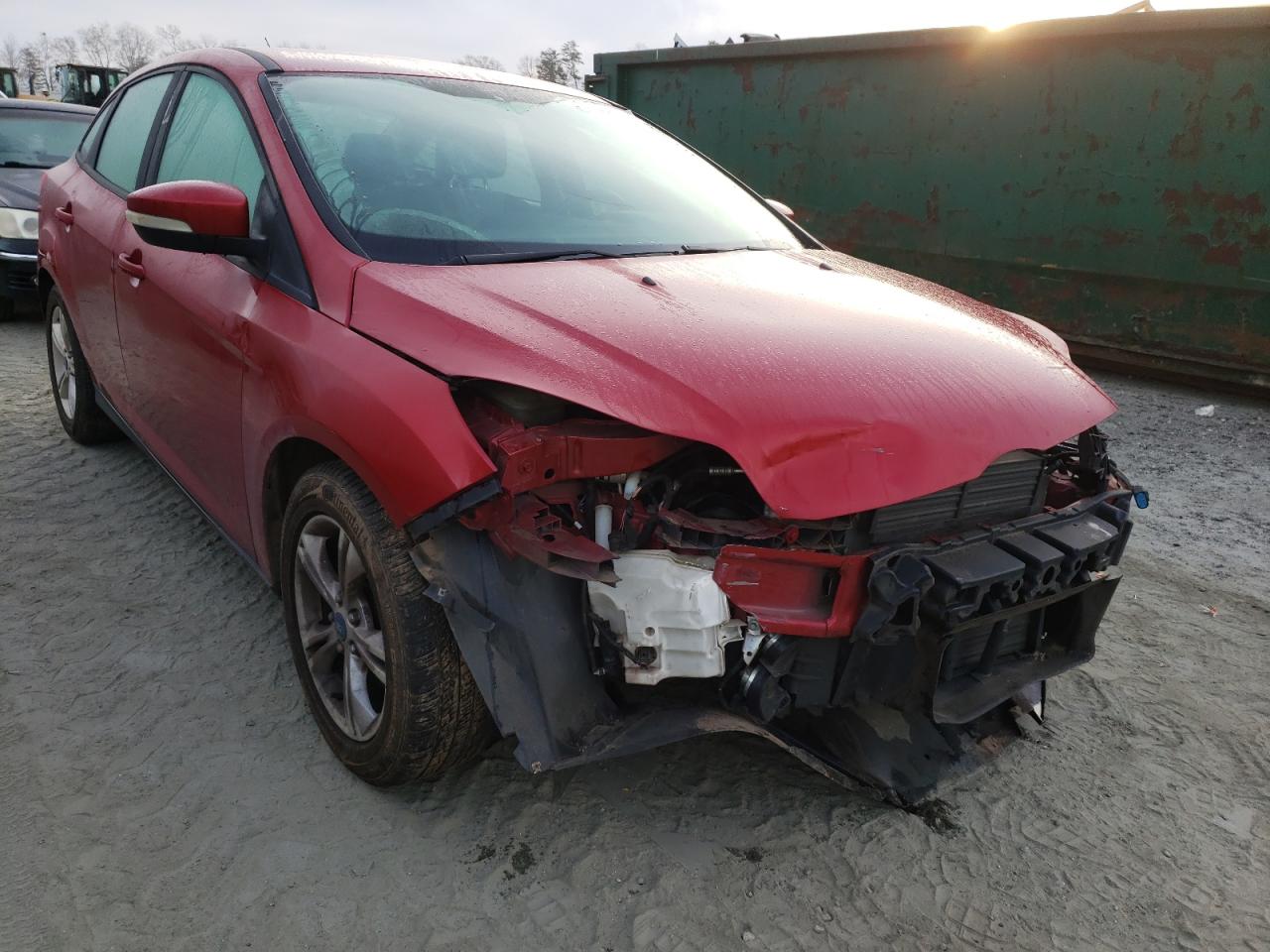 FORD FOCUS SE 2012 with VIN 1FAHP3F29CL300606 - Photo from auction