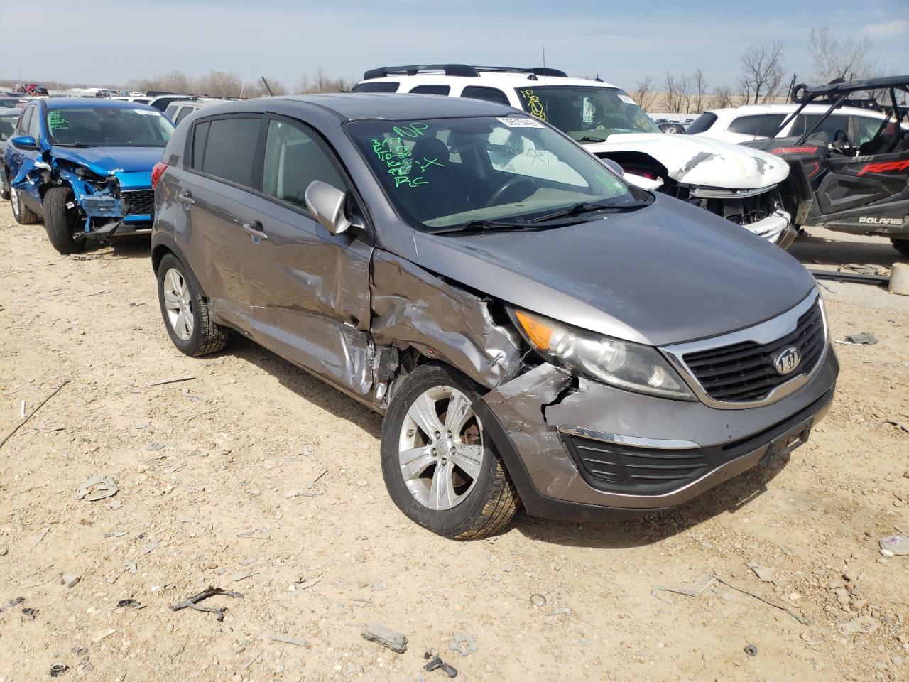 KIA SPORTAGE B 2013 with VIN KNDPB3A23D7420827 - Photo from auction