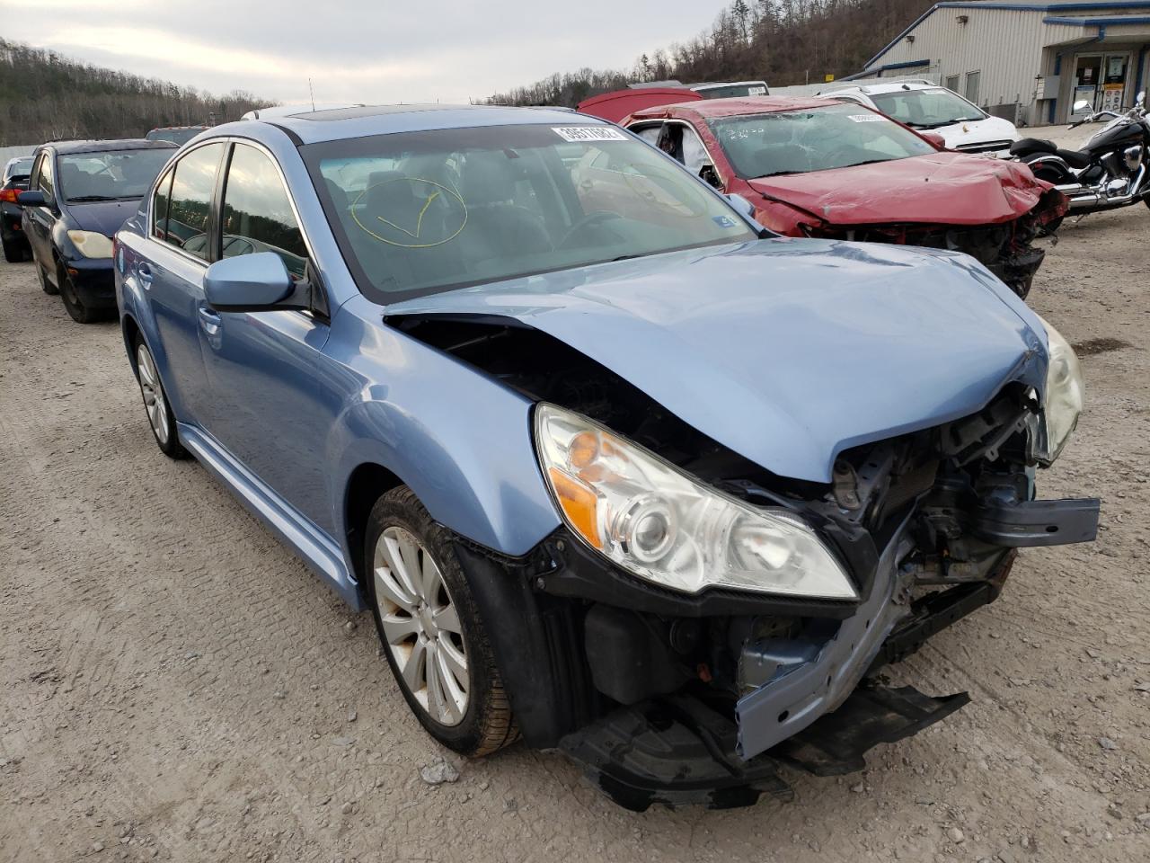 SUBARU LEGACY 2.5 2010 with VIN 4S3BMCK63A3223729 - Photo from auction