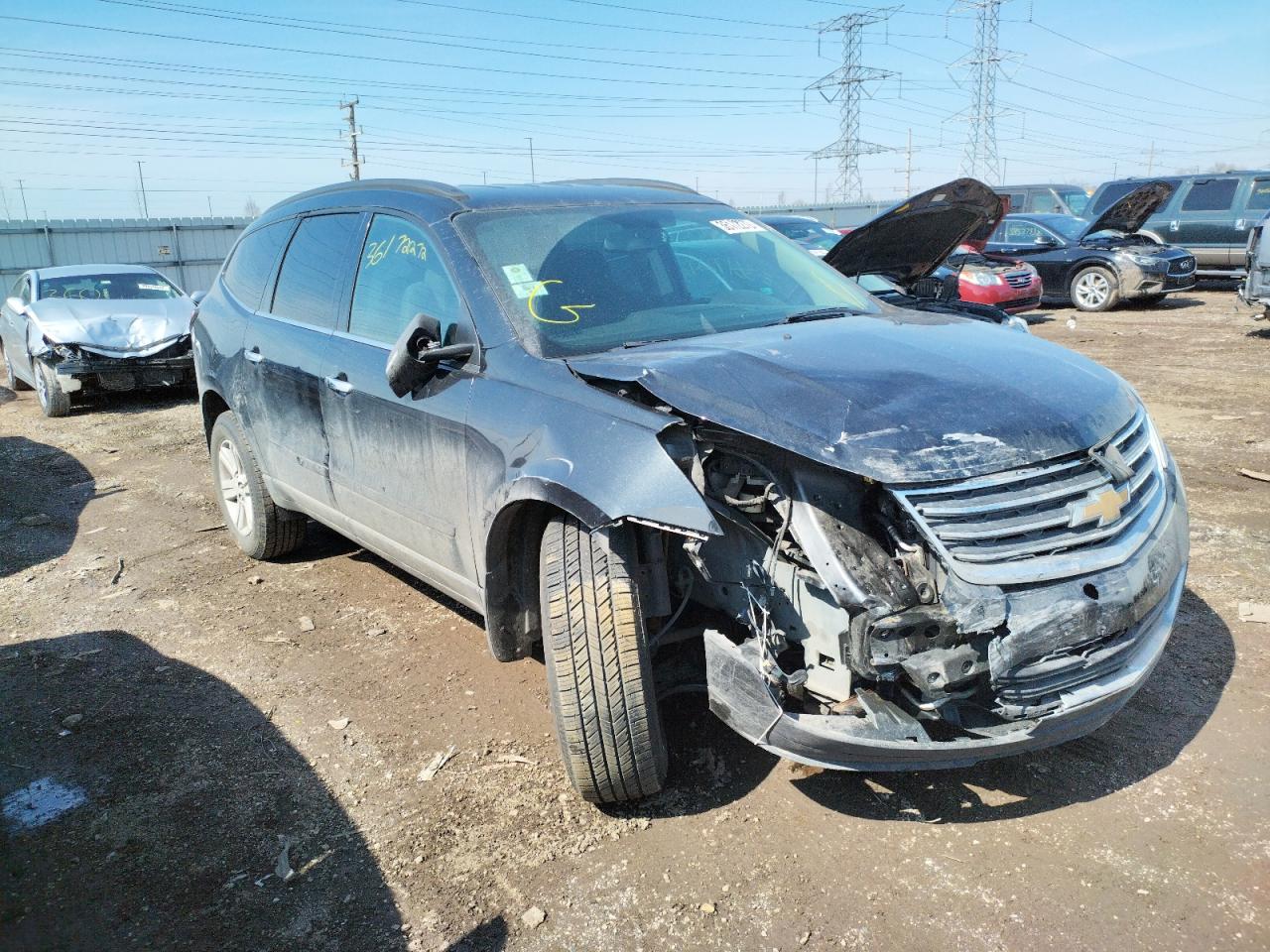CHEVROLET TRAVERSE L 2014 مع رقم تعريف المركبة 1GNKVGKD4EJ313824 - صورة من المزاد