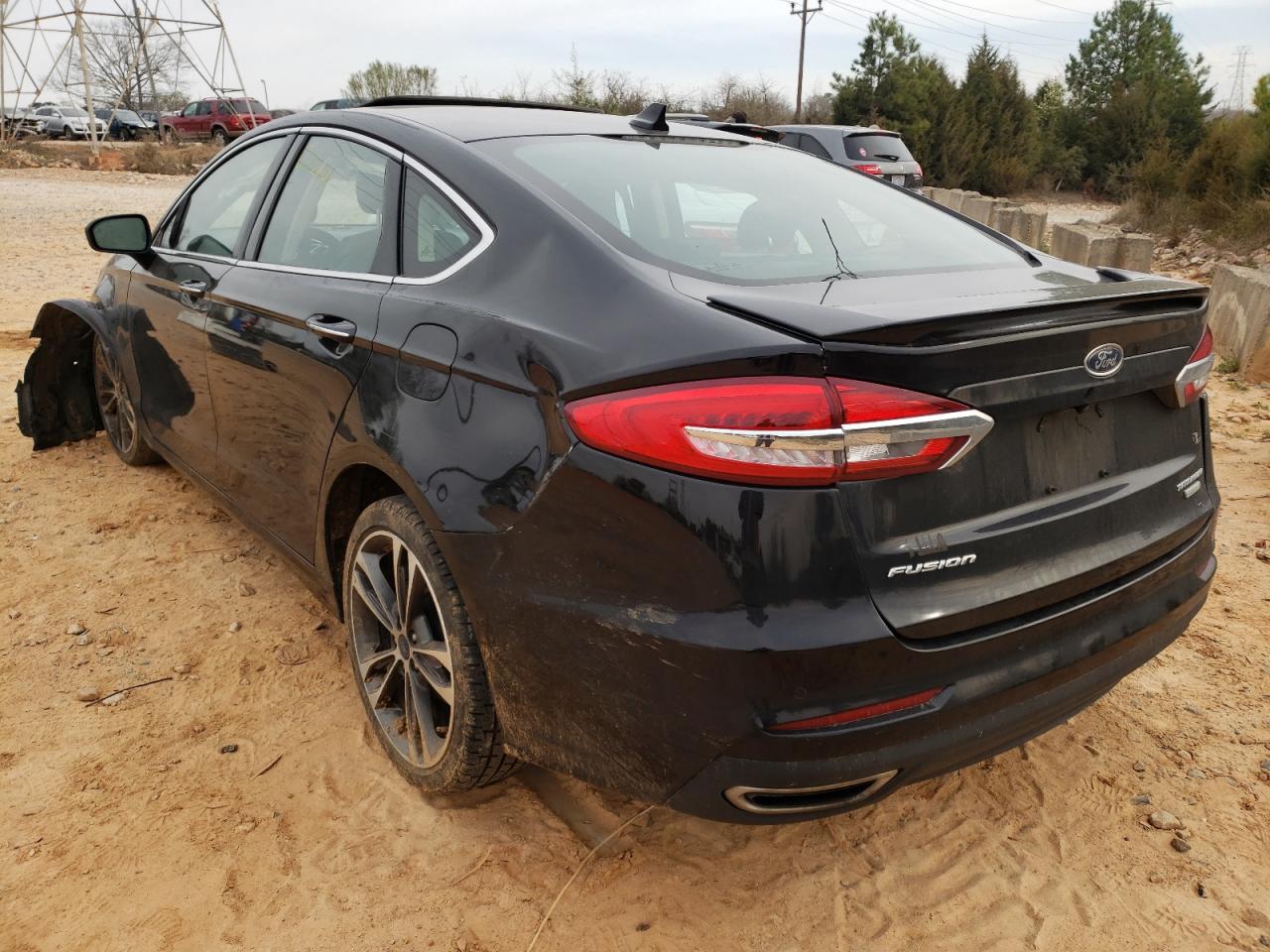 Photo 3 from auction – 2019 FORD FUSION TIT with VIN 3FA6P0K91KR271224