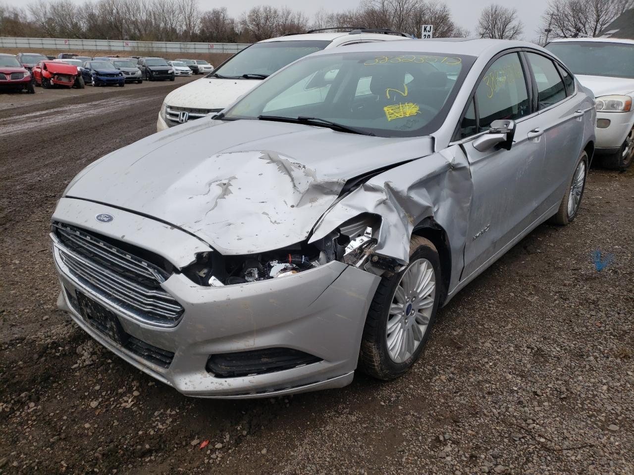Photo 2 from auction – 2014 FORD FUSION SE with VIN 3FA6P0LU6ER303334