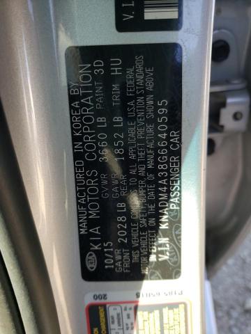 Photo 10 from auction – 2016 KIA RIO LX with VIN KNADM4A38G6640595