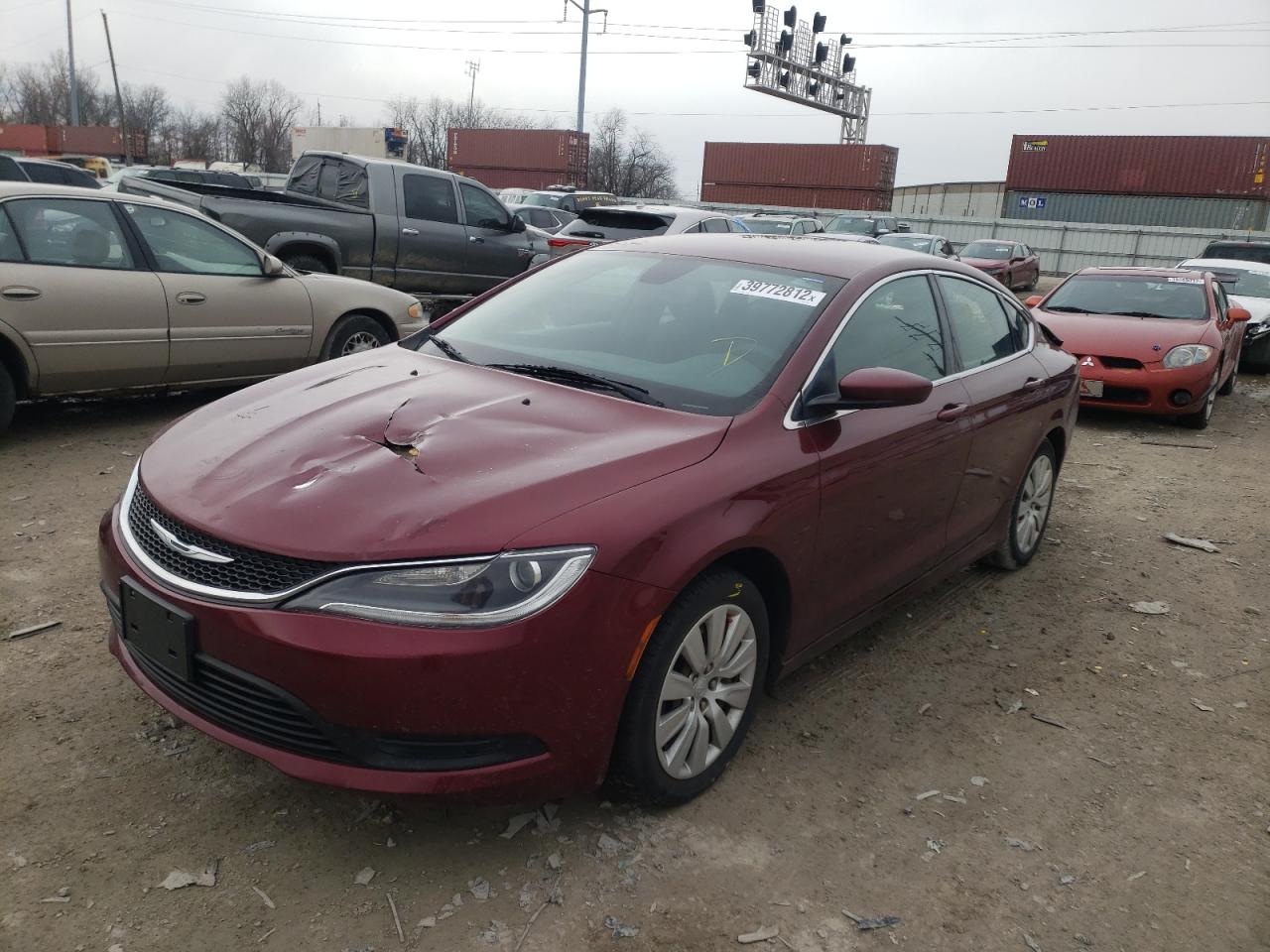 Photo 9 from auction – 2016 CHRYSLER 200 LX with VIN 1C3CCCFB0GN117528