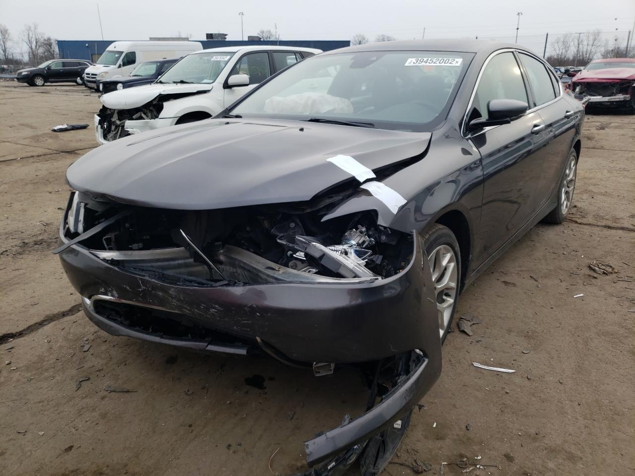 Photo 2 from auction – 2016 CHRYSLER 200 C with VIN 1C3CCCEGXGN123091