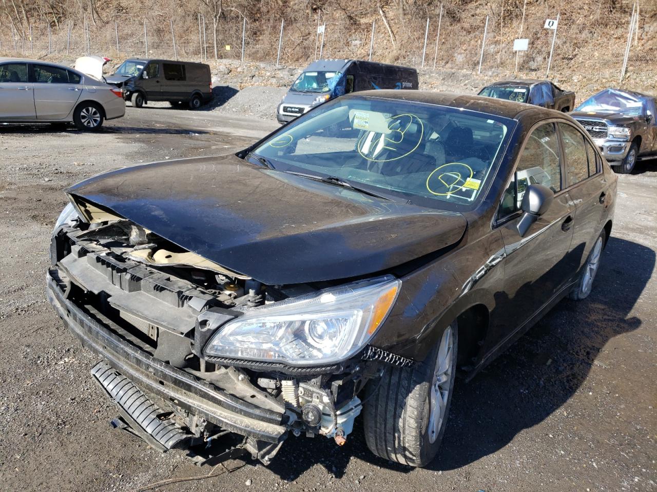 Photo 2 from auction – 2017 SUBARU LEGACY 2.5 with VIN 4S3BNAB68H3022579