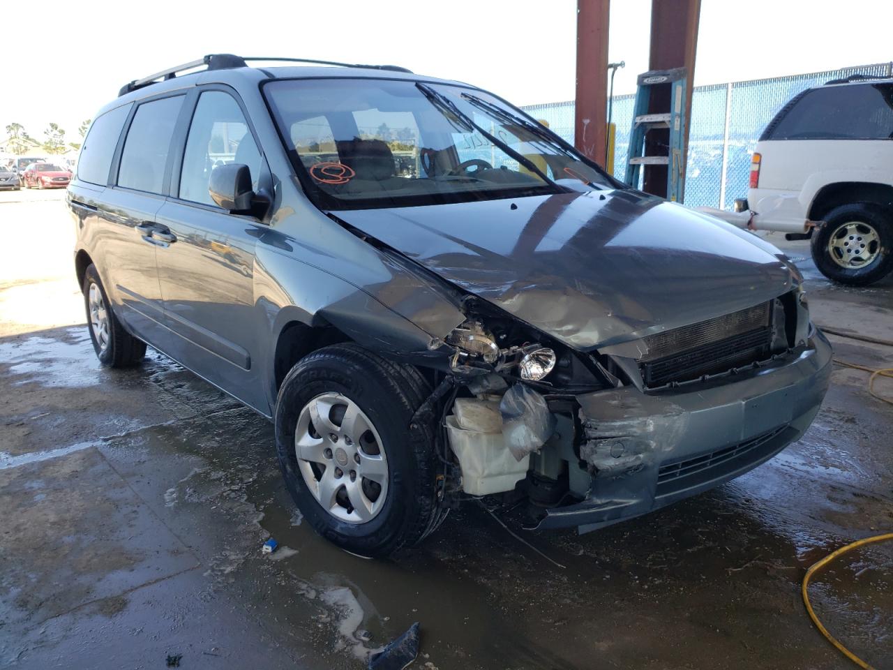 KIA SEDONA EX 2007 with VIN KNDMB233876188965 - Photo from auction