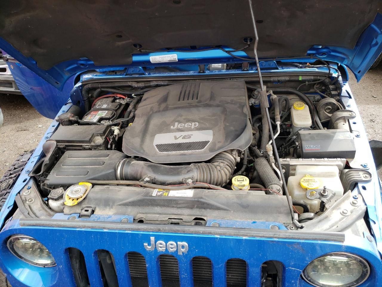 Photo 7 from auction – 2015 JEEP WRANGLER S with VIN 1C4AJWBG1FL758855