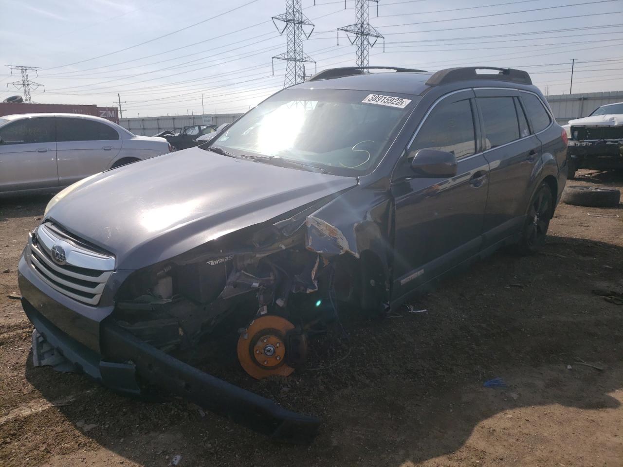 Photo 2 from auction – 2010 SUBARU OUTBACK 2. with VIN 4S4BRCGC7A3339656