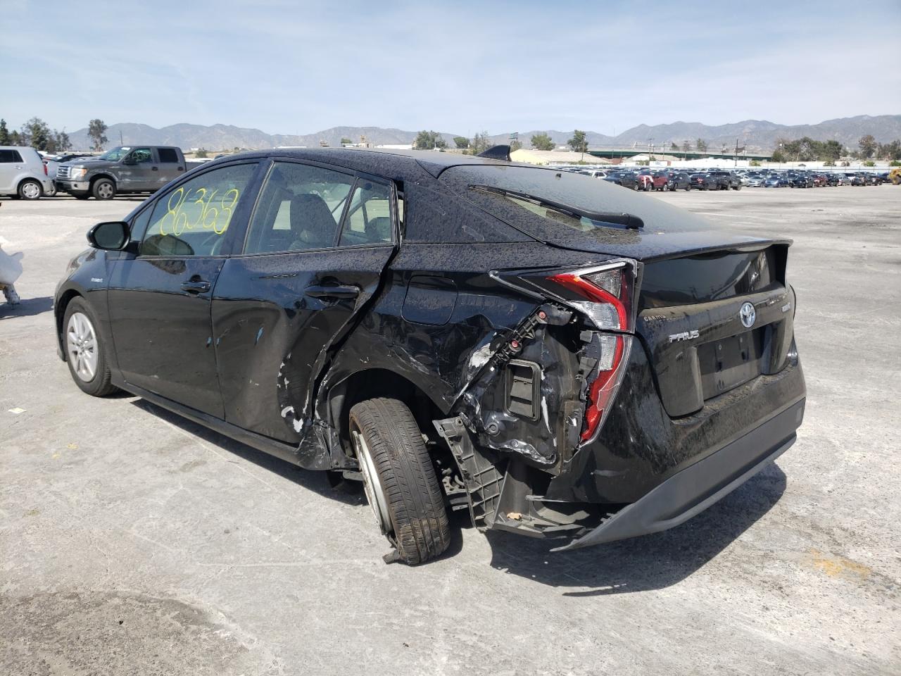 Photo 3 from auction – 2016 TOYOTA PRIUS with VIN JTDKBRFUXG3512262