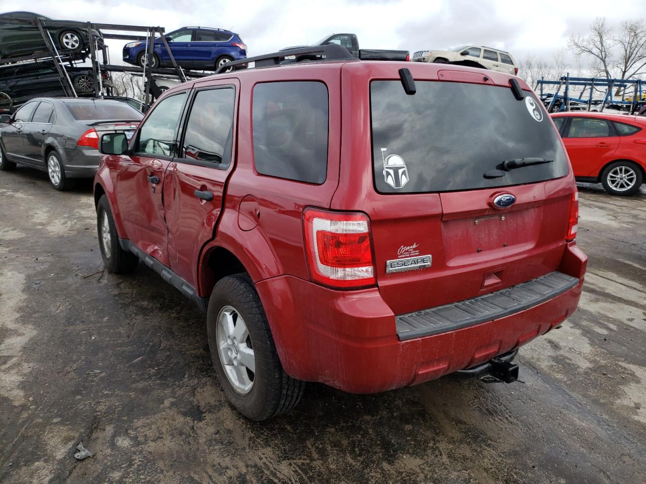 Photo 3 from auction – 2011 FORD ESCAPE XLT with VIN 1FMCU9D72BKB61045