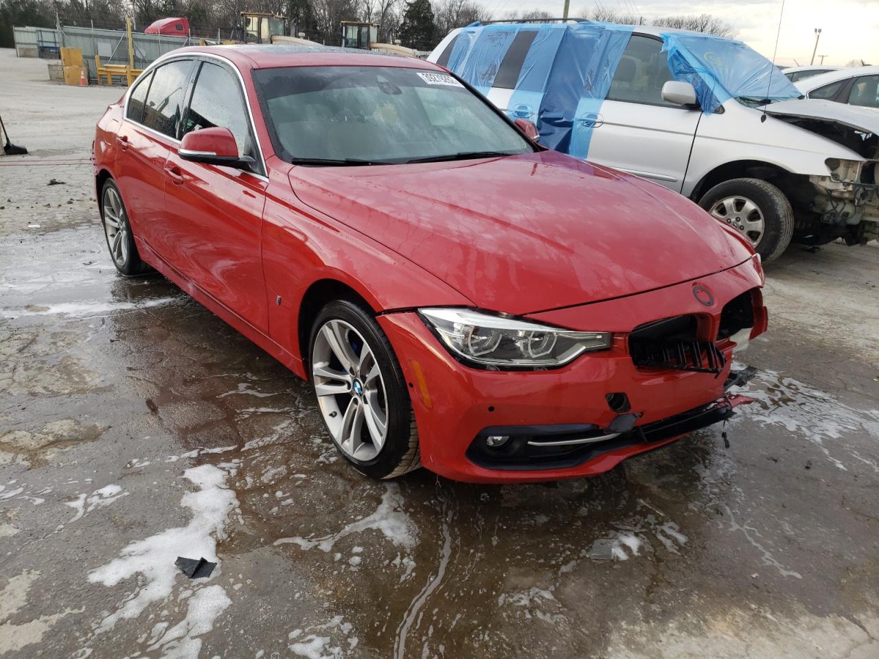 BMW 330E 2017 with VIN WBA8E1C3XHA156582 - Photo from auction
