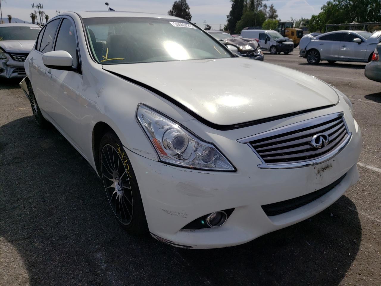 INFINITI G37 BASE 2013 with VIN JN1CV6AP7DM301153 - Photo from auction