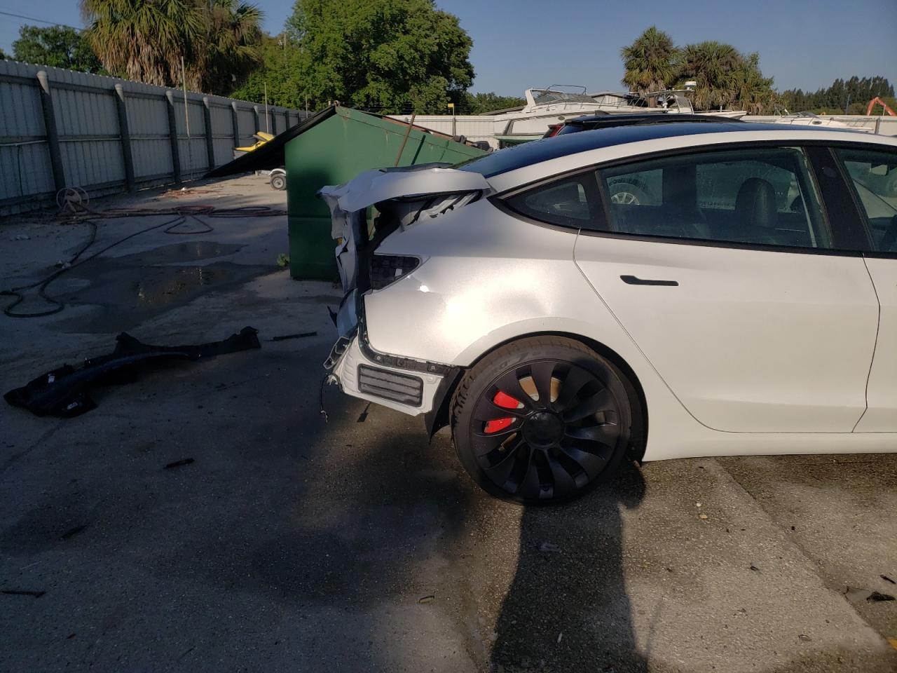Photo 6 from auction – 2021 TESLA MODEL 3 with VIN 5YJ3E1ECXMF991058