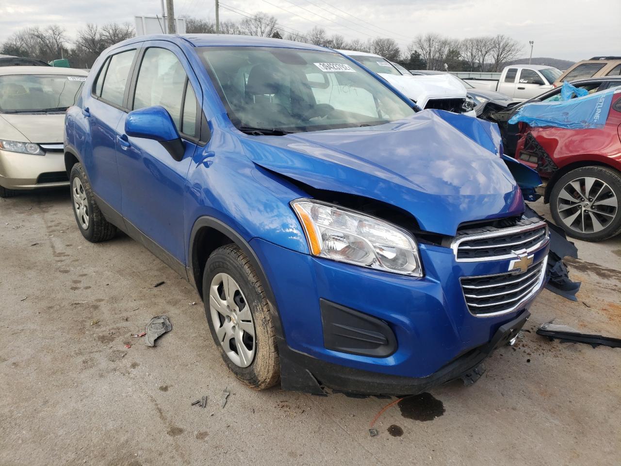 Photo 1 from auction – 2016 CHEVROLET TRAX LS with VIN KL7CJKSB3GB761220