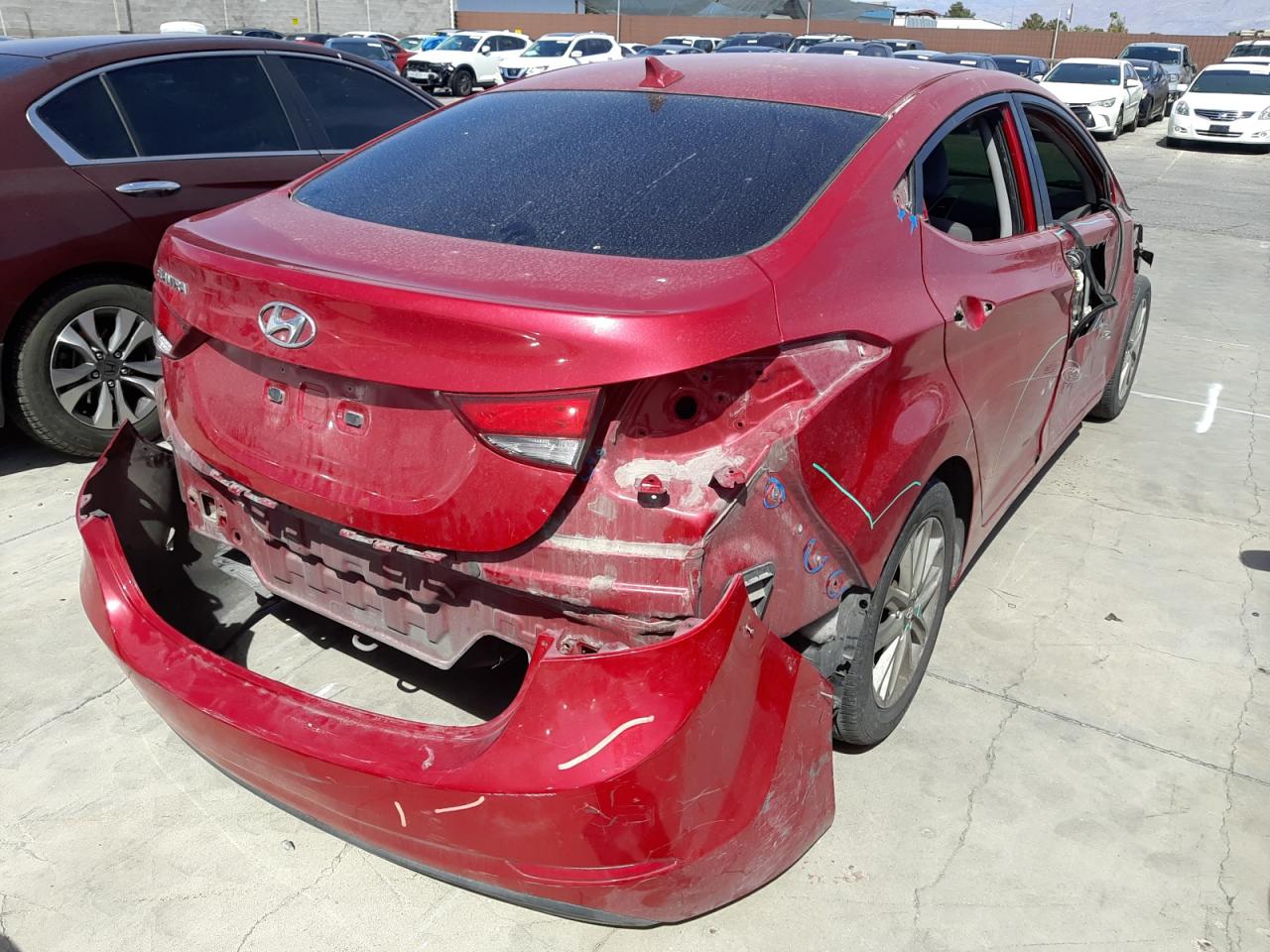 Photo 4 from auction – 2014 HYUNDAI ELANTRA SE with VIN KMHDH4AEXEU159194