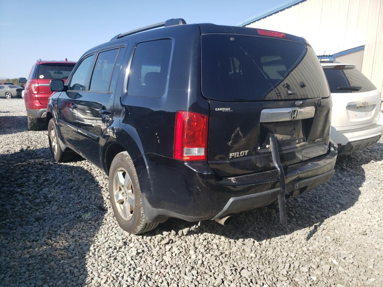 Photo 3 from auction – 2010 HONDA PILOT EX with VIN 5FNYF4H49AB018550