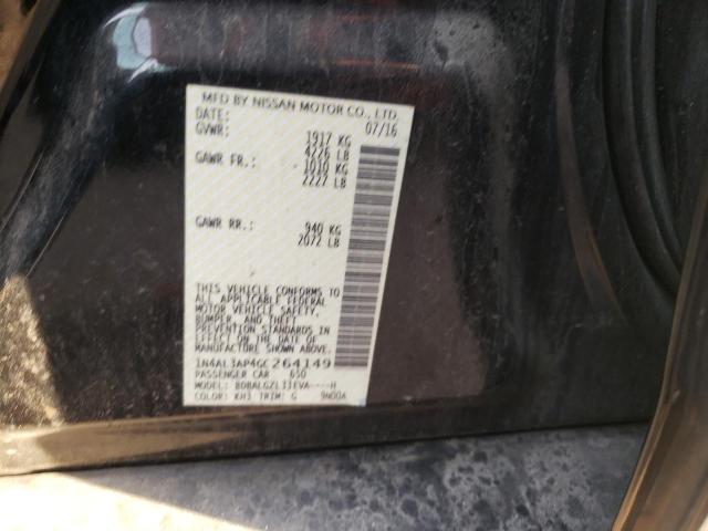 Photo 10 from auction – 2016 NISSAN ALTIMA 2.5 with VIN 1N4AL3AP4GC264149