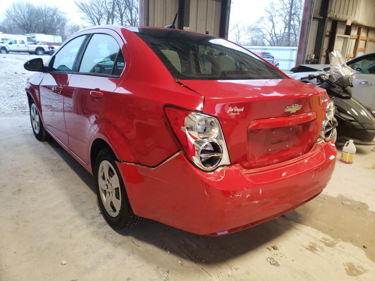 Photo 3 from auction – 2013 CHEVROLET SONIC LS with VIN 1G1JA5SH0D4236723