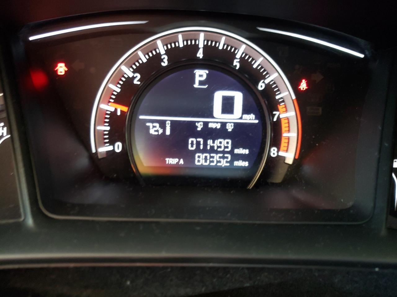 Photo 8 from auction – 2016 HONDA CIVIC LX with VIN 19XFC2F50GE234589