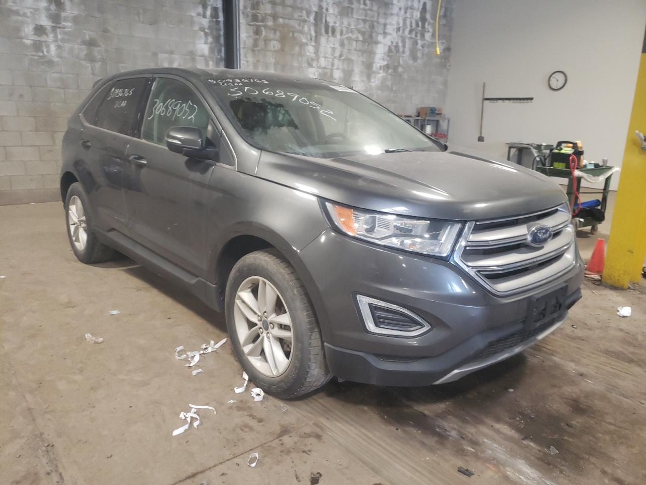 FORD EDGE SEL 2015 with VIN 2FMTK3J85FBB04032 - Photo from auction