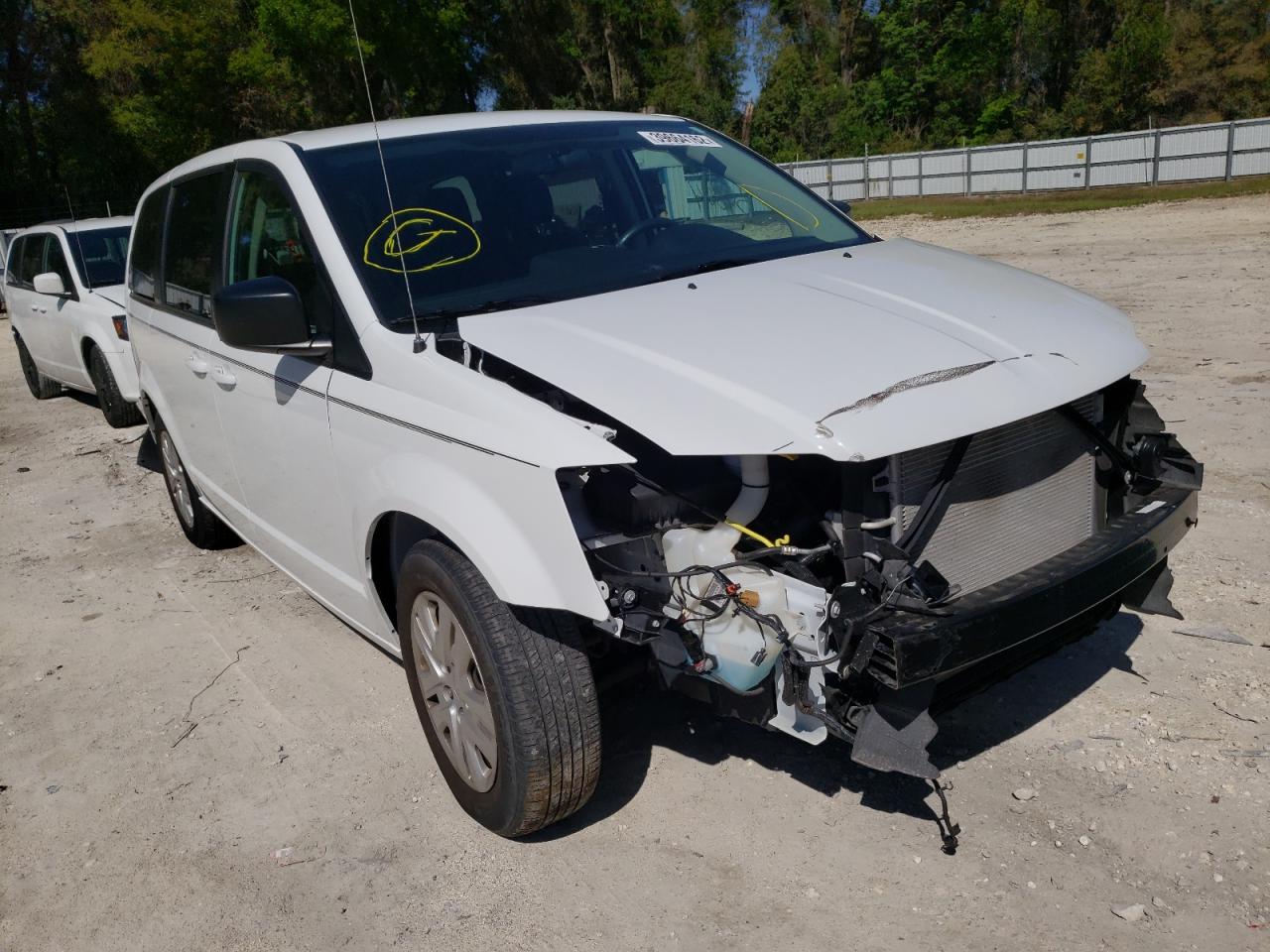 Photo 1 from auction – 2018 DODGE GRAND CARA with VIN 2C4RDGBG0JR190601