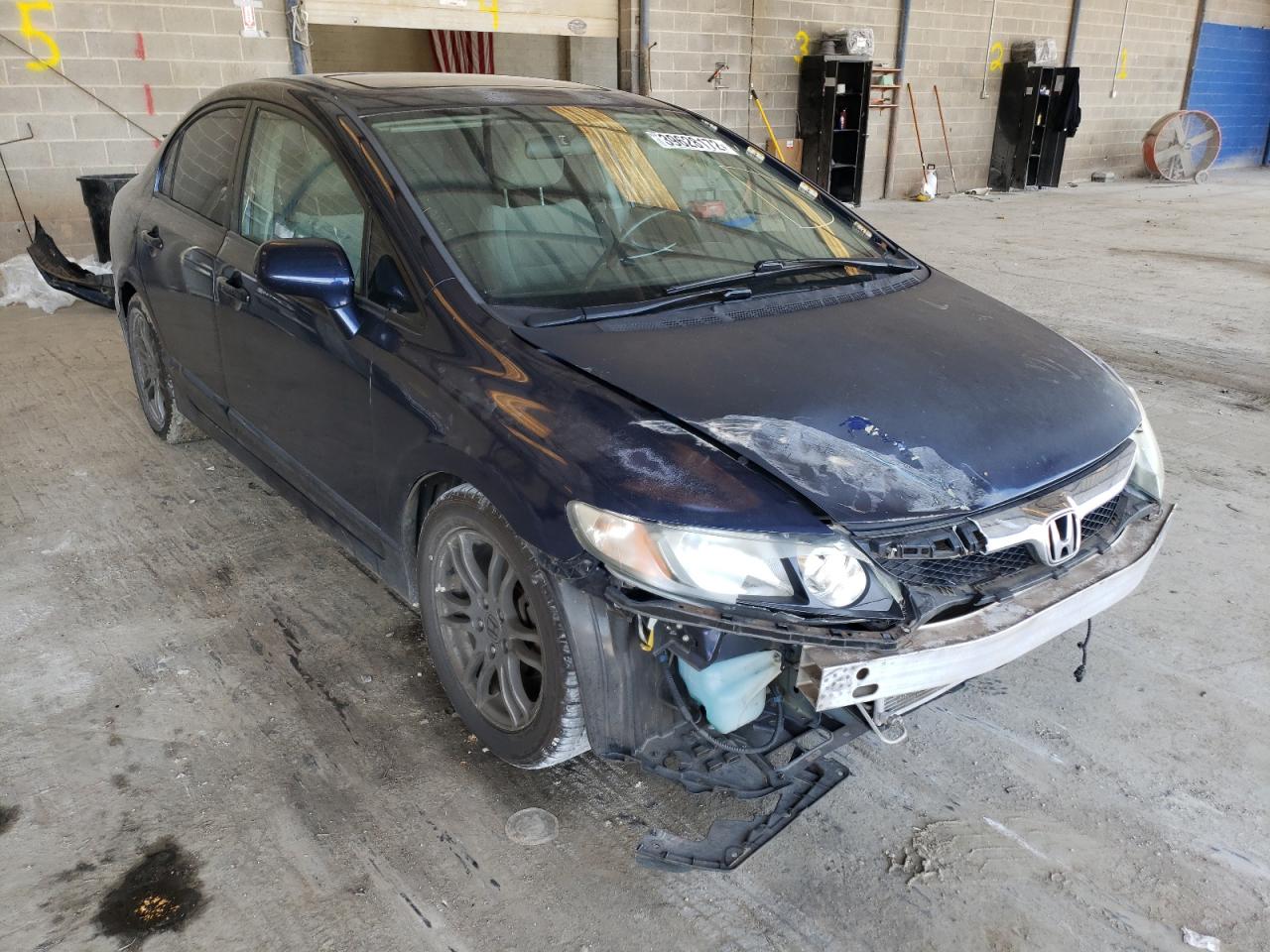 HONDA CIVIC EX 2011 with VIN 2HGFA1F86BH524523 - Photo from auction