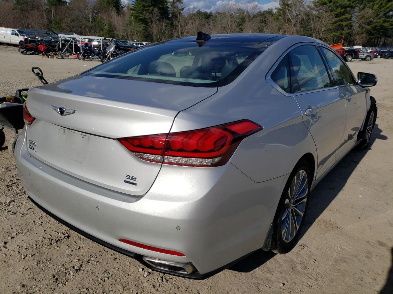 Photo 4 from auction – 2017 GENESIS G80 with VIN KMHGN4JE9HU211442