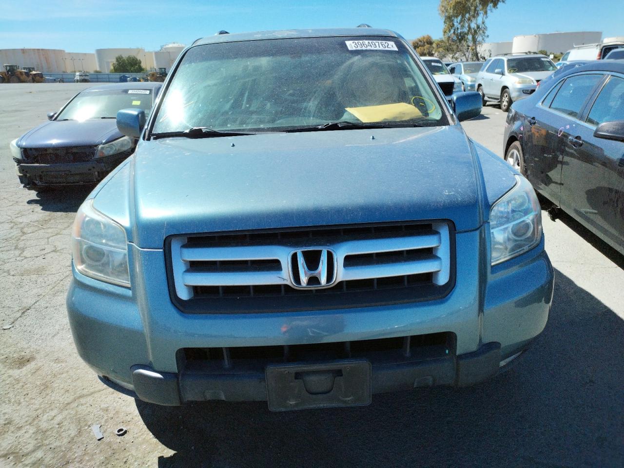 Photo 9 from auction – 2007 HONDA PILOT EXL with VIN 5FNYF28517B031900