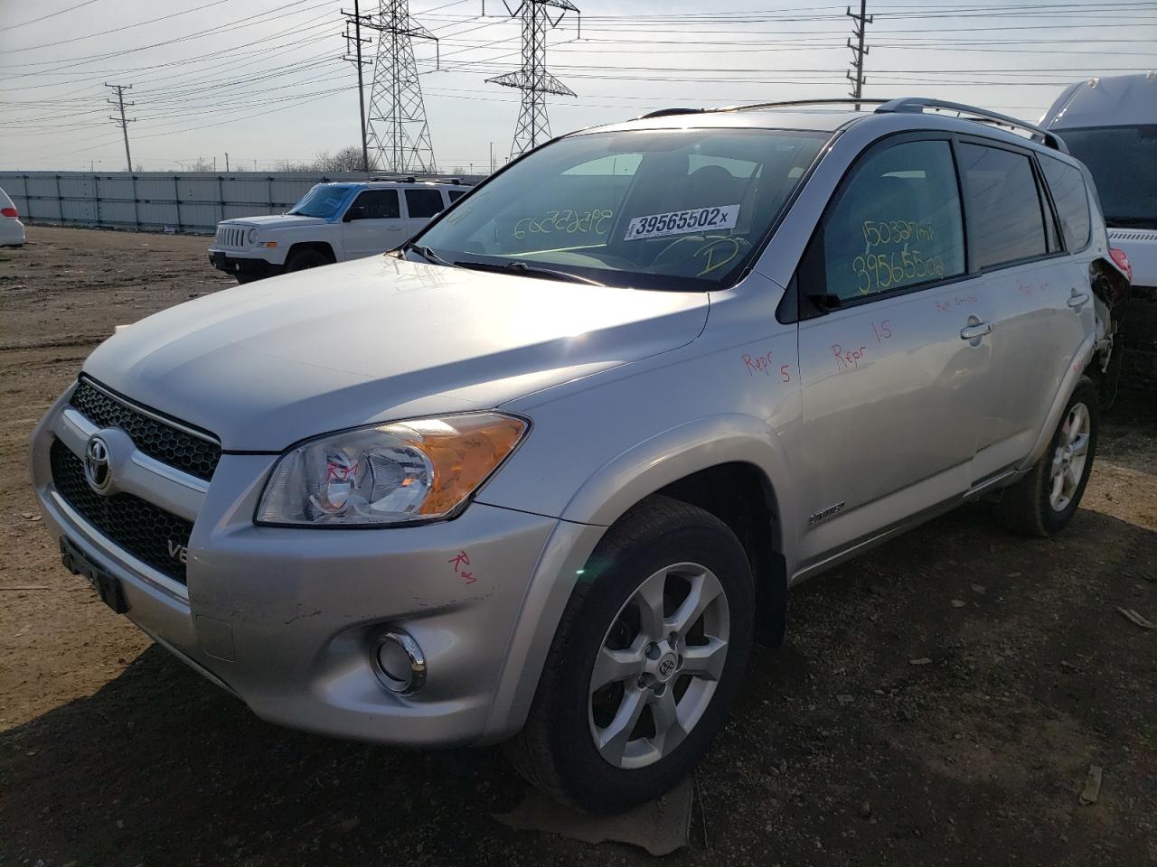 Photo 2 from auction – 2011 TOYOTA RAV4 LIMIT with VIN 2T3DK4DV7BW038977