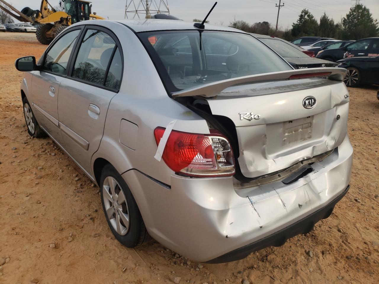Photo 3 from auction – 2010 KIA RIO LX with VIN KNADH4A33A6687738