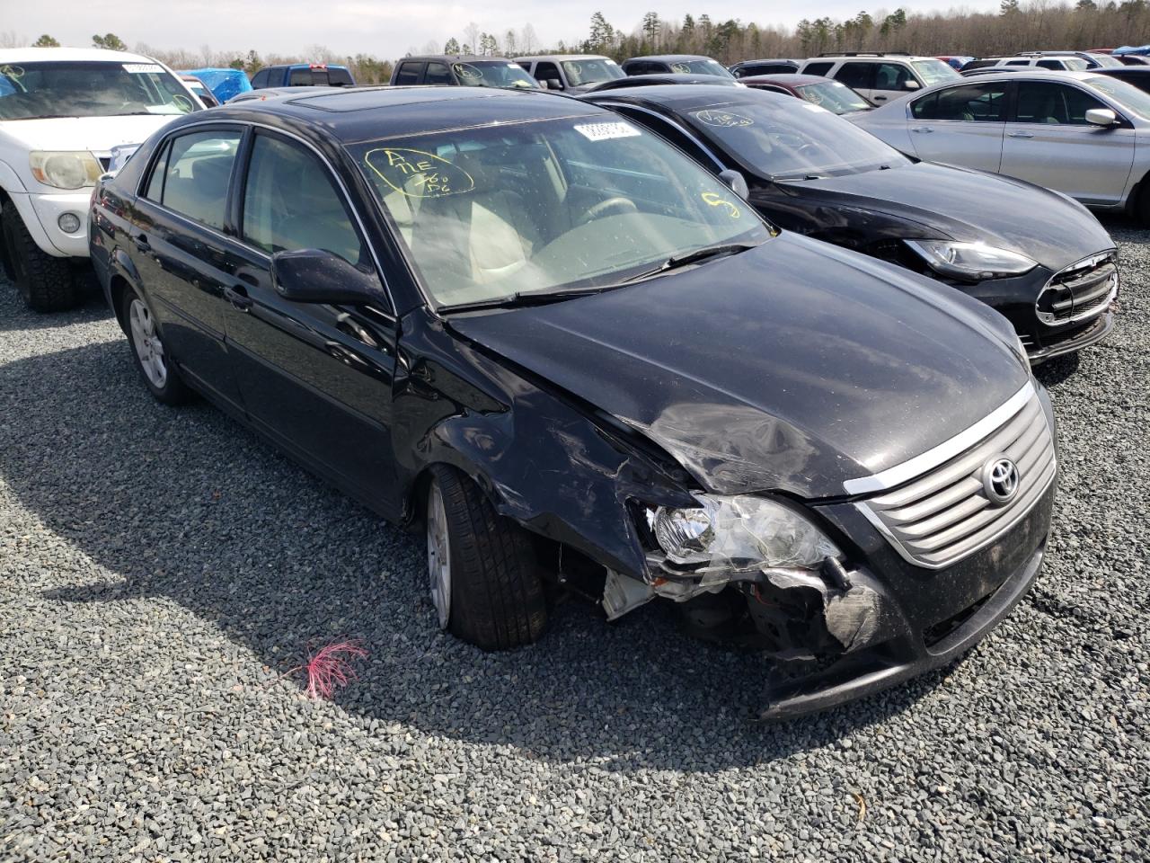 TOYOTA AVALON 2008 with VIN 4T1BK36B68U287650 - Photo from auction