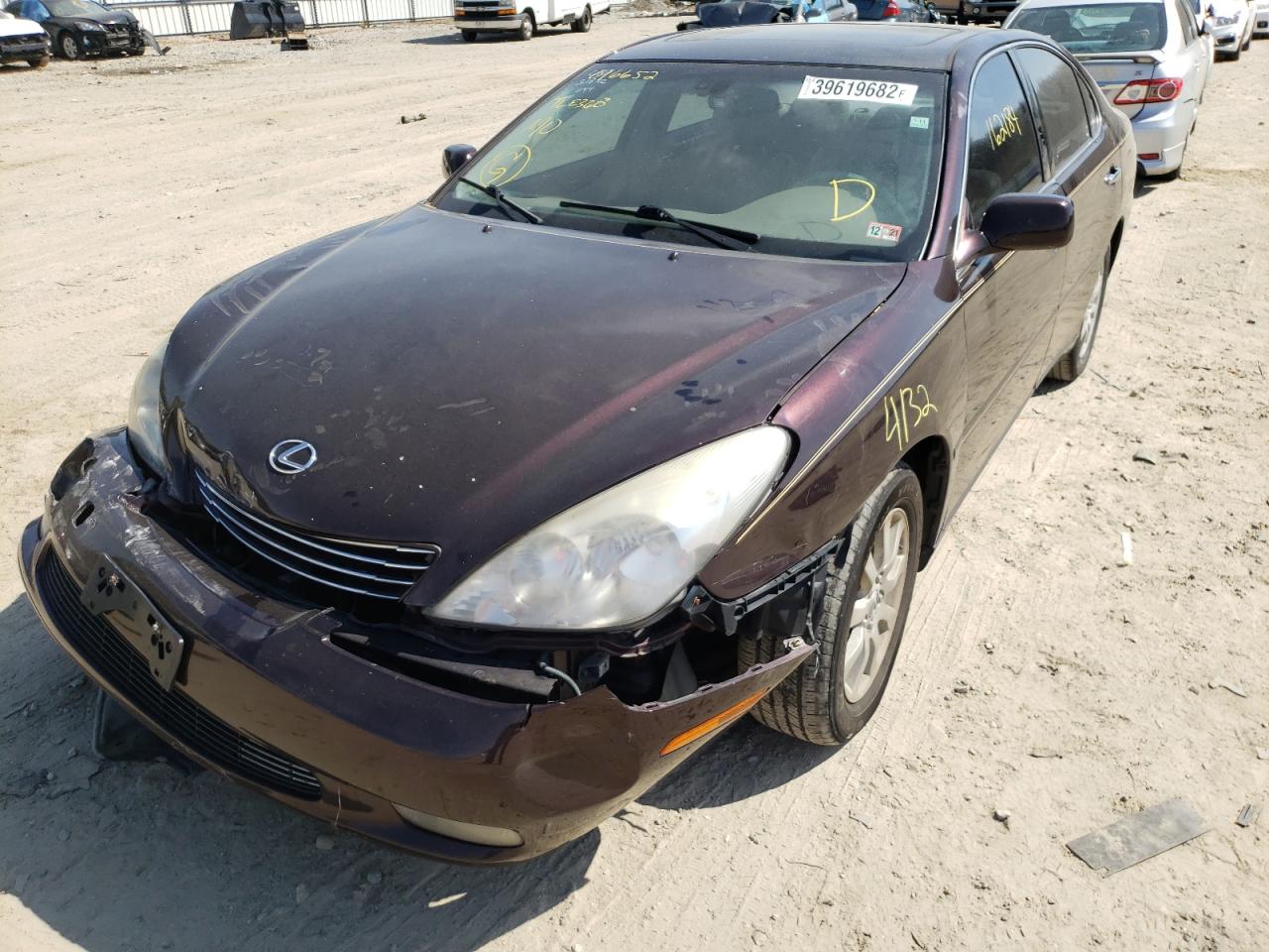 Photo 2 from auction – 2003 LEXUS ES 300 with VIN JTHBF30G336016652