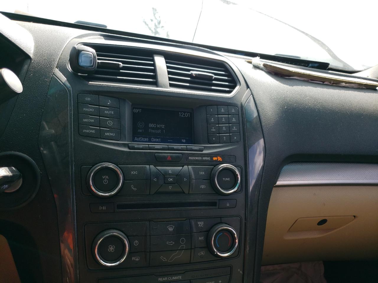 Photo 9 from auction – 2016 FORD EXPLORER with VIN 1FM5K8B83GGA37493