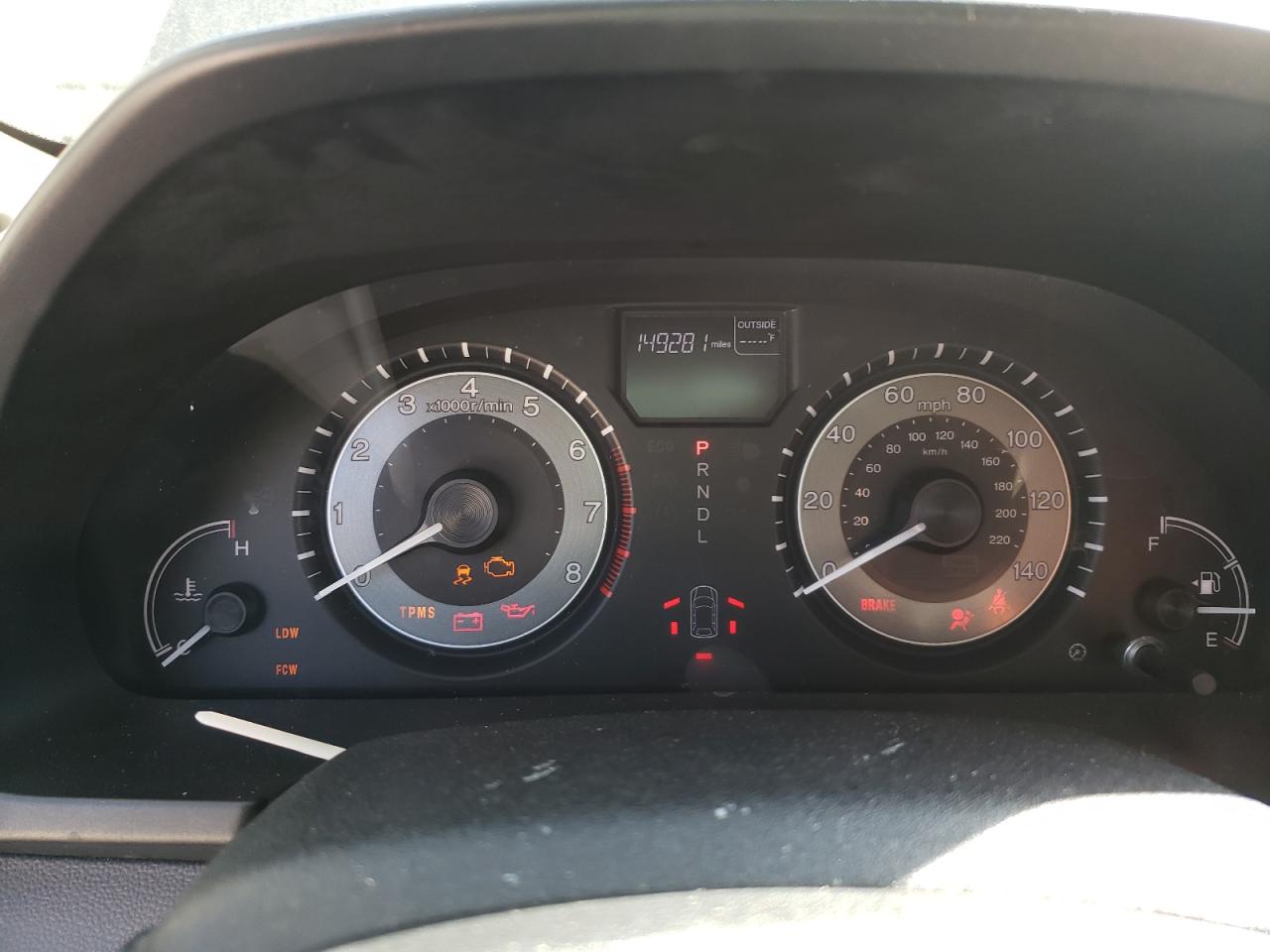 Photo 8 from auction – 2014 HONDA ODYSSEY EX with VIN 5FNRL5H66EB032674