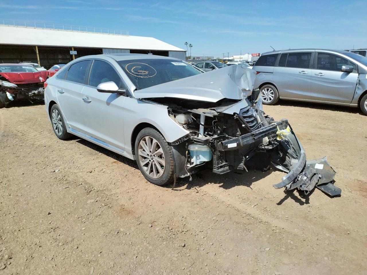 Photo 1 from auction – 2016 HYUNDAI SONATA SPO with VIN 5NPE34AF5GH298081