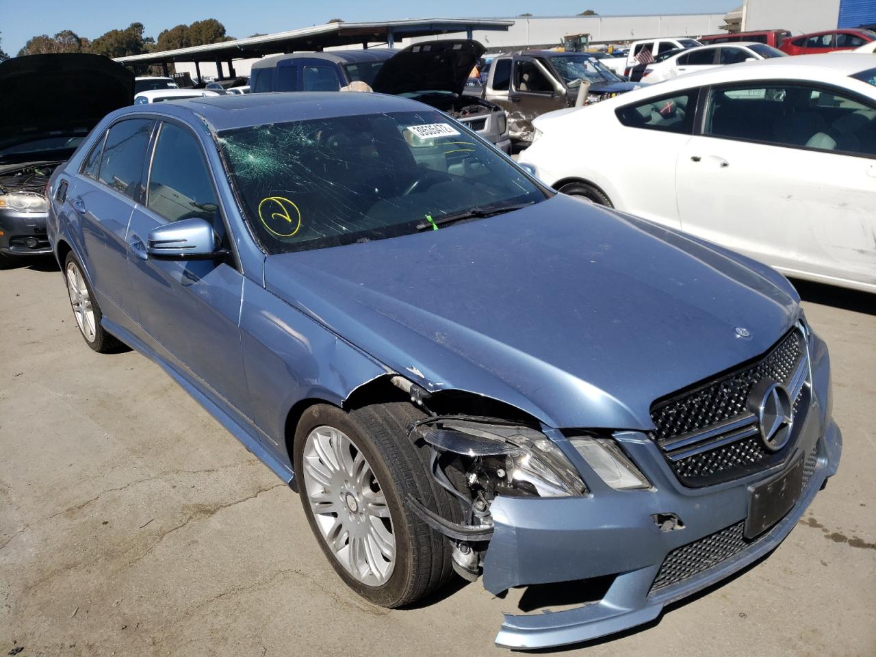 Photo 1 from auction – 2010 MERCEDES-BENZ E 350 with VIN WDDHF5GB3AA069174
