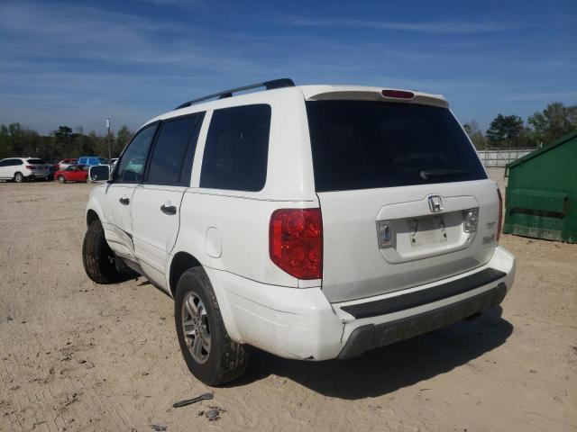 Photo 3 from auction – 2005 HONDA PILOT EXL with VIN 5FNYF18645B024780