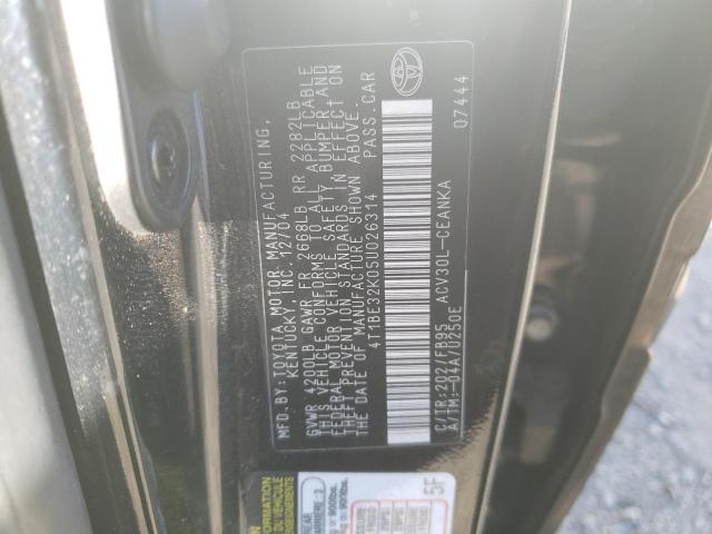 Photo 10 from auction – 2005 TOYOTA CAMRY LE with VIN 4T1BE32K05U026314