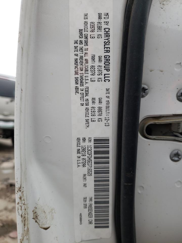 Photo 10 from auction – 2014 DODGE DART SE AE with VIN 1C3CDFDH5ED716529